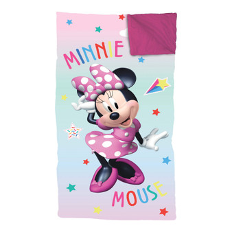 Minnie Mouse Boutique Minnie Rainbow Slumber Bag, Sack, 54" x 27"