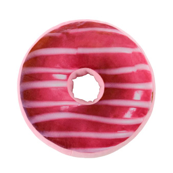 Reversible Photoreal Donut Decorative Pillows