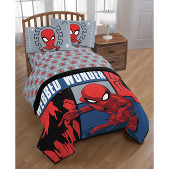Spiderman Webbed Wonder 4-Pc. Twin Bed in a Bag