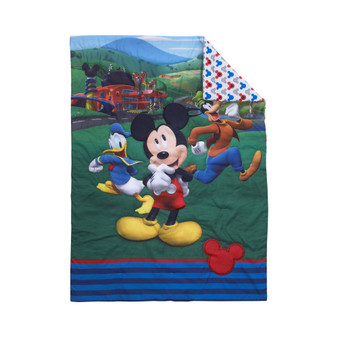 Mickey's Big Adventure Toddler Bed Set, 4 Piece