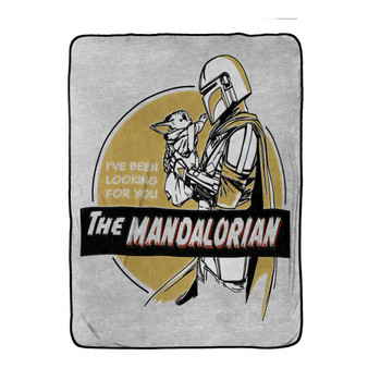 The Mandalorian I've Been Looking for You Silk Touch Throw, 70" x 50"
