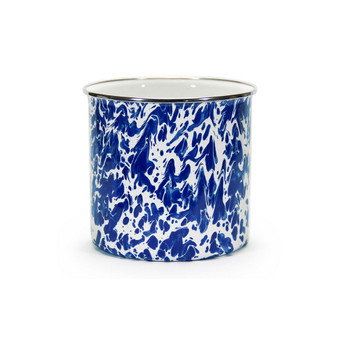 Cobalt Swirl Enamelware Collection Utensil Holder