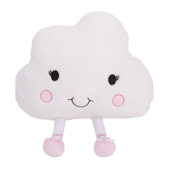 Decorative Cloud Shaped Pillow, 14.75" x 10.5"