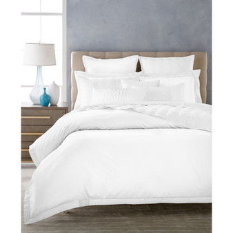 CLOSEOUT! 680 Thread Count 100% Supima Cotton Duvet Cover, Twin, Created for Macy's