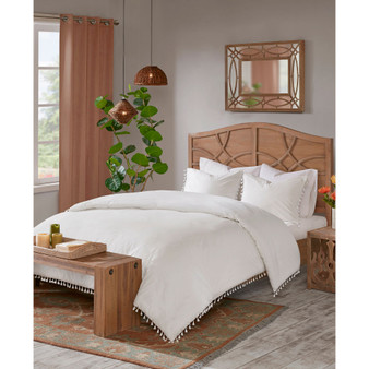 Lillian Cotton 3-Pc. Duvet Cover Set, Full/Queen