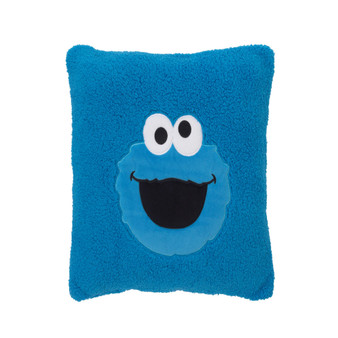 Sesame Street Cookie Monster Super Soft Decorative Pillow