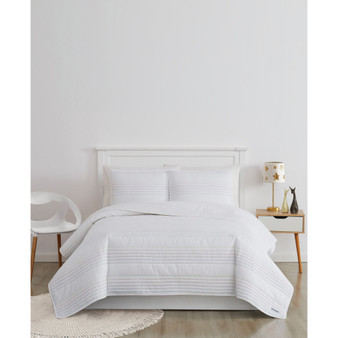 Pick Stitch 2 Piece Quilt Set, Twin