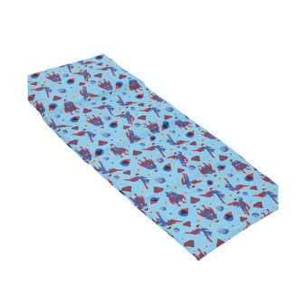 Superman Icon, Planets and Stars Preschool Nap Pad Sheet