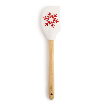 Snowflake Silicone Wooden Handle Spatula, Created for Macy's