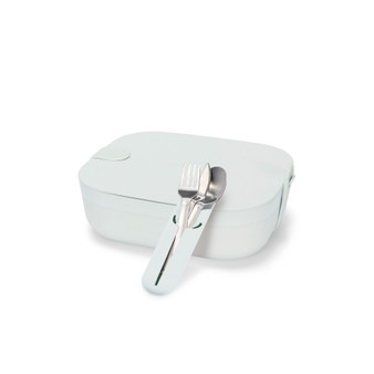2 Lunch Box + Utensil Set - Mint