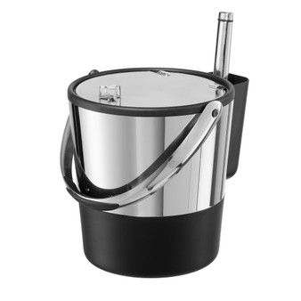 3.8 Litre Ice Bucket with Flip Top Lid and Ice Scoop