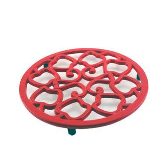 Apple Cast Iron Trivet