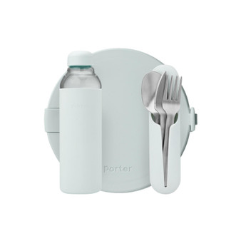 3 Porter On-the-Go Lunch Set - Plastic - Mint