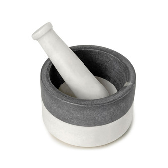 Kismet Marble Mortar Pestle