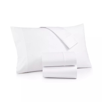 Bergen House 100% Certified Egyptian Cotton 1000 Thread Count Pillowcase, Standard