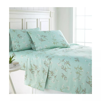 Forget Me Not 22" Extra deep, Pocket Cotton Sheet Set, Queen
