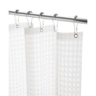 Medium Weight Embossed Peva Shower Curtain Liner