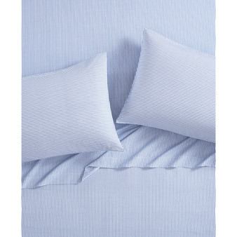 Oxford Stripe Fitted Sheet, Twin