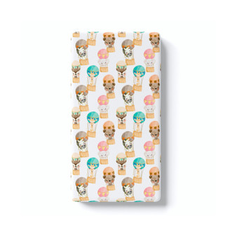 Super Soft Fitted Crib Sheet - Hot Air Balloon
