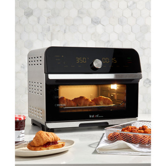 Omni Plus 20 Qt. Stainless Steel Air Fryer Toaster Oven Combo, 10-in-1