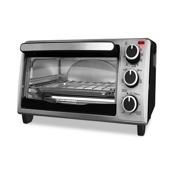 Stainless Steel 4 Slice Toaster & Broiler Oven
