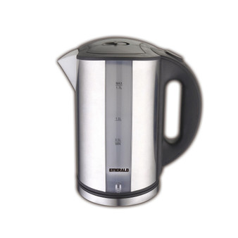 Emerald 1.8L Electric Stainless Steel Tea Kettle With LED Light