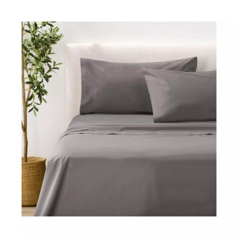 200TC Cotton Percale Sheet Set - Twin, 3 Piece Set