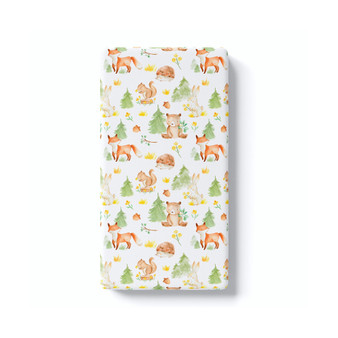 Super Soft Fitted Crib Sheet - Forest Friends