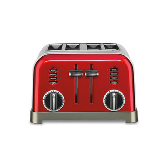 CPT-180 Toaster, 4-Slice Classic Brushed Chrome