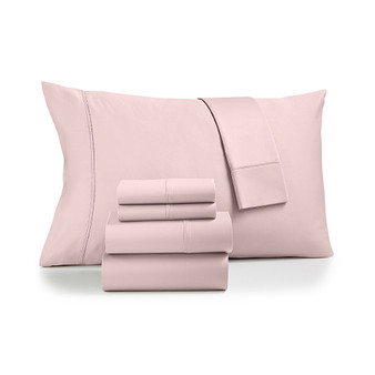 Sydney Extra Deep Pocket Egyptian Blend 825 Thread Count 6 Pc. Sheet Set, California King, Created for Macy's