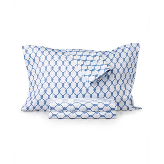 CLOSEOUT! 550 Thread Count Printed Cotton Pillowcases Pair, King, Created for Macy's