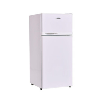 2 Doors 3.4 cu ft. Unit Compact Mini Refrigerator Freezer Cooler