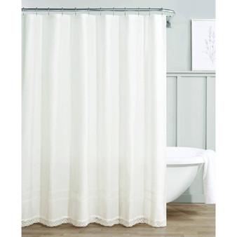 Annabella 100% Cotton Shower Curtain, 72" x 72"
