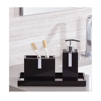 Houston Street 3-Pc. Bathroom Accessory Set