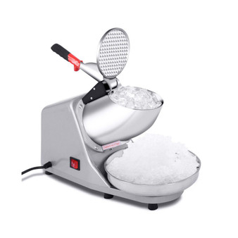 Electric Ice Crusher Shaver Machine Snow Cone Maker