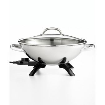 Stainless Steel Electric Wok
