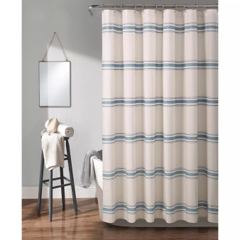 Farmhouse Stripe 72" x 72" Shower Curtain