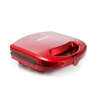 4 Portion Non-Stick Sandwich Grill in Red