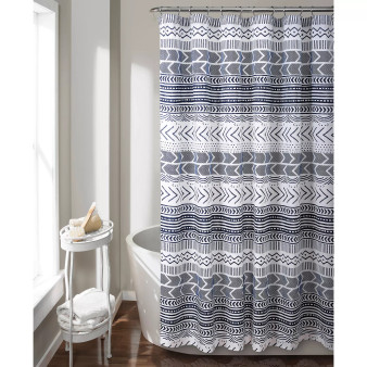 Hygge Geo 72" x 72" Shower Curtain
