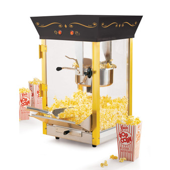 Vintage 8-Ounce Popcorn Cart - 53 Inches Tall