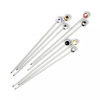 Crystal Cocktail Picks- Set of 8
