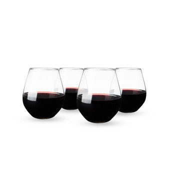 Authentis Wine Glasses, Set of 4, 22 Oz