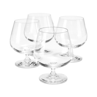 Clear Whiskey Glasses, Set of 4, Created for Macy's