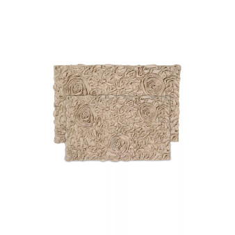 Bellflower Bath Rug 2 Pc Set