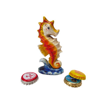 Riding The Waves Seahorse Bottle Opener