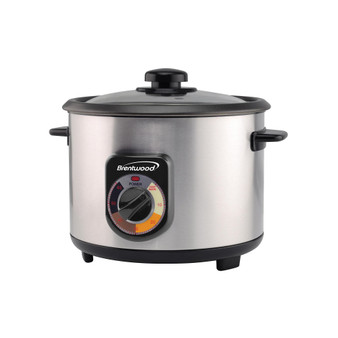 Brentwood 10-Cup Stainless Steel Crunchy Persian Rice Cooker