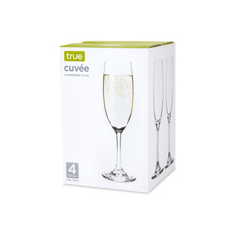 Cuvee Champagne Flutes, Set of 4