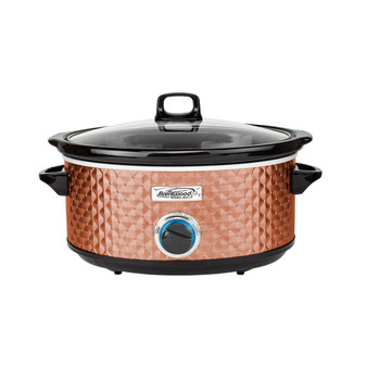 Brentwood Select 7 Quart Slow Cooker in Copper