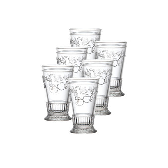 La Rochere Versailles 12-ounce Double Old Fashioned Glass, Set of 6