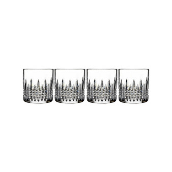 Connoisseur Lismore Diamond Straight Sided Tumbler, Set of 4